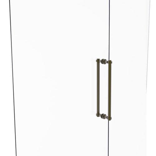 Allied Brass Contemporary 18 In Back To Back Shower Door Pull In Antique Brass At 5022