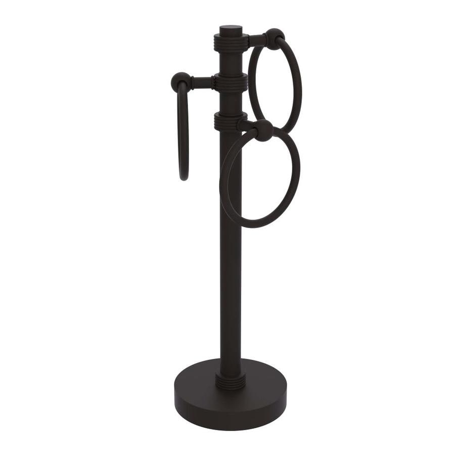 Allied Brass OilRubbed Bronze Freestanding Towel Rack at