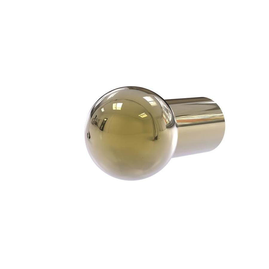 Allied Brass Cabinet Hardware 1 In Unlacquered Brass Round Modern