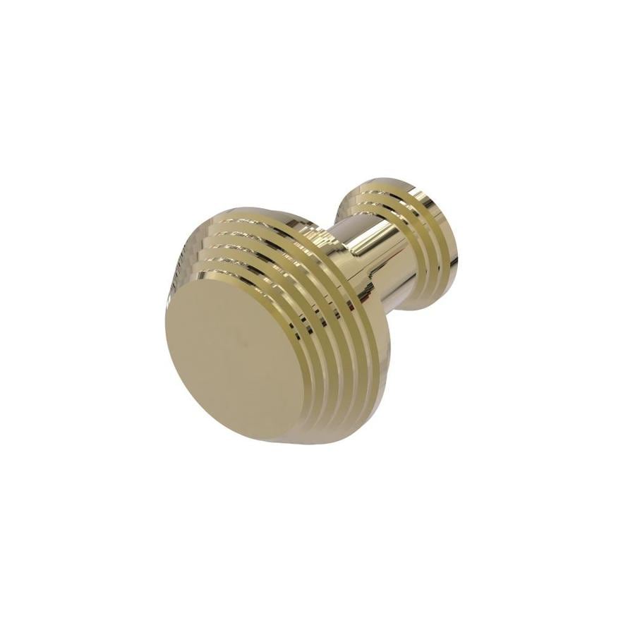 Allied Brass Cabinet Hardware Unlacquered Brass Round Modern Cabinet ...