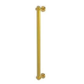 Allied Brass 18-in Center to Center Polished Brass Cylindrical Bar Appliance Pull