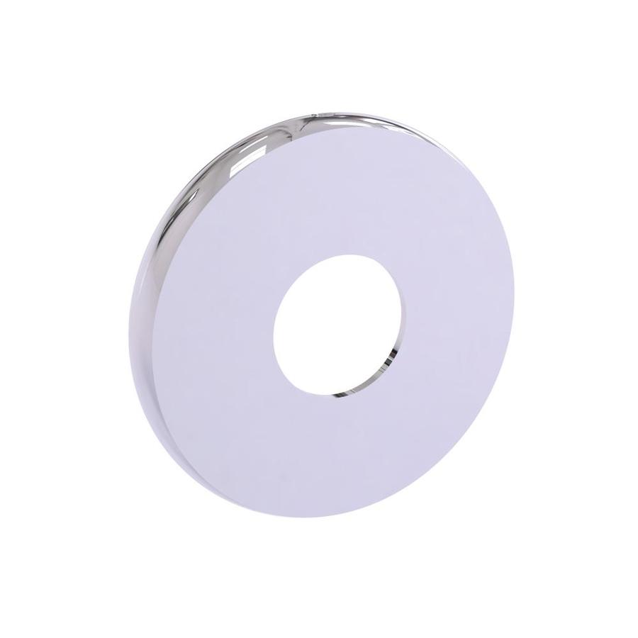 Allied Brass Skyline Collection Shower Rod Brackets in Polished Chrome in the Shower Rod Parts