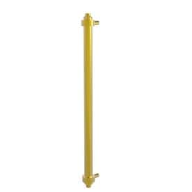 Allied Brass 18-in Center to Center Polished Brass Cylindrical Bar Appliance Pull