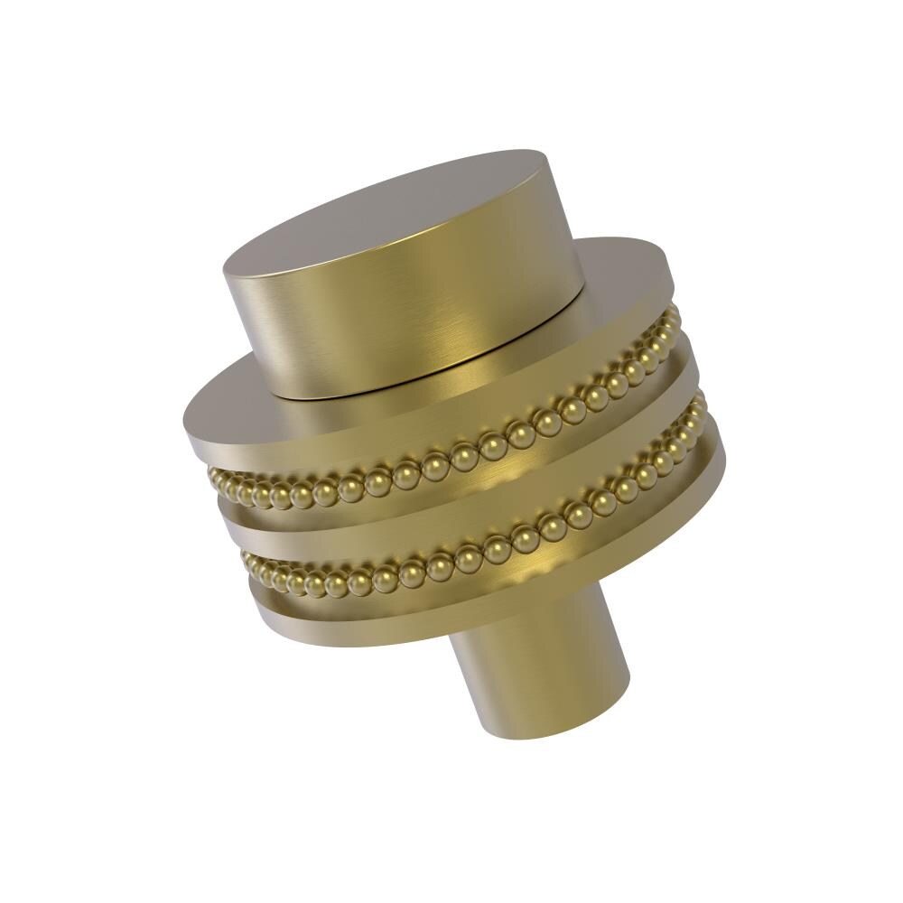 Allied Brass Cabinet Hardware 1 5 In Satin Brass Round Modern