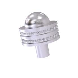 Allied Brass Cabinet Hardware Satin Chrome Round Modern Cabinet Knob