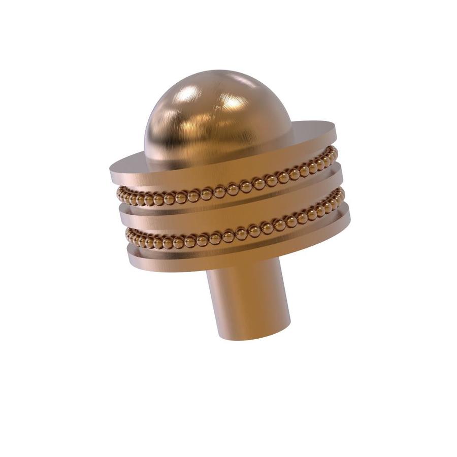 Allied Brass Hardware Brushed Bronze Round Modern Knob