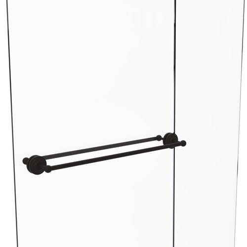 Allied Brass Que New 30in Double OilRubbed Bronze Wall Mount Double