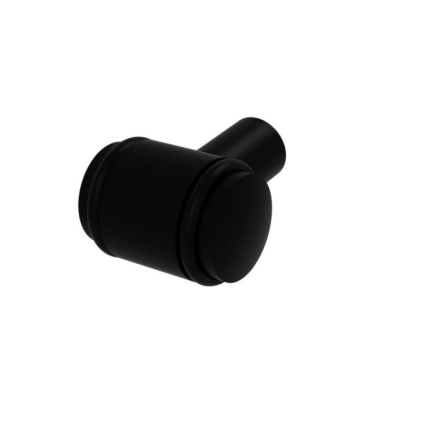 Allied Brass Cabinet Hardware Matte Black Round Modern ...