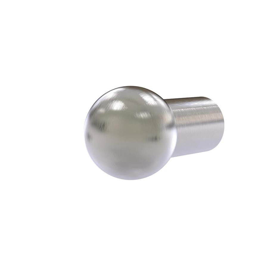 Allied Brass Cabinet Hardware 0 75 In Satin Nickel Round Modern