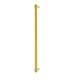 Allied Brass Cabinet Hardware 18-in Center to Center Polished Brass Cylindrical Bar Appliance Pull