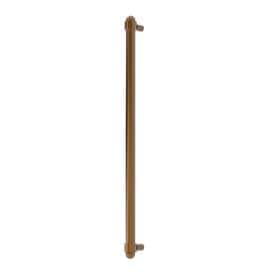 Allied Brass 18-in Center to Center Brushed Bronze Cylindrical Bar Appliance Pull