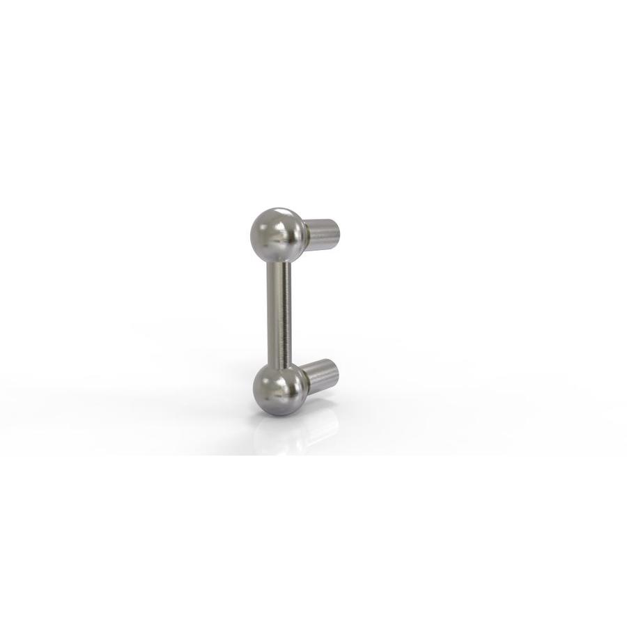 Allied Brass Cabinet Hardware 3 In Center To Satin Nickel Allied Brass Cabinet Hardware 3 In Center To Satin Nickel Cylindrical Bar Pull