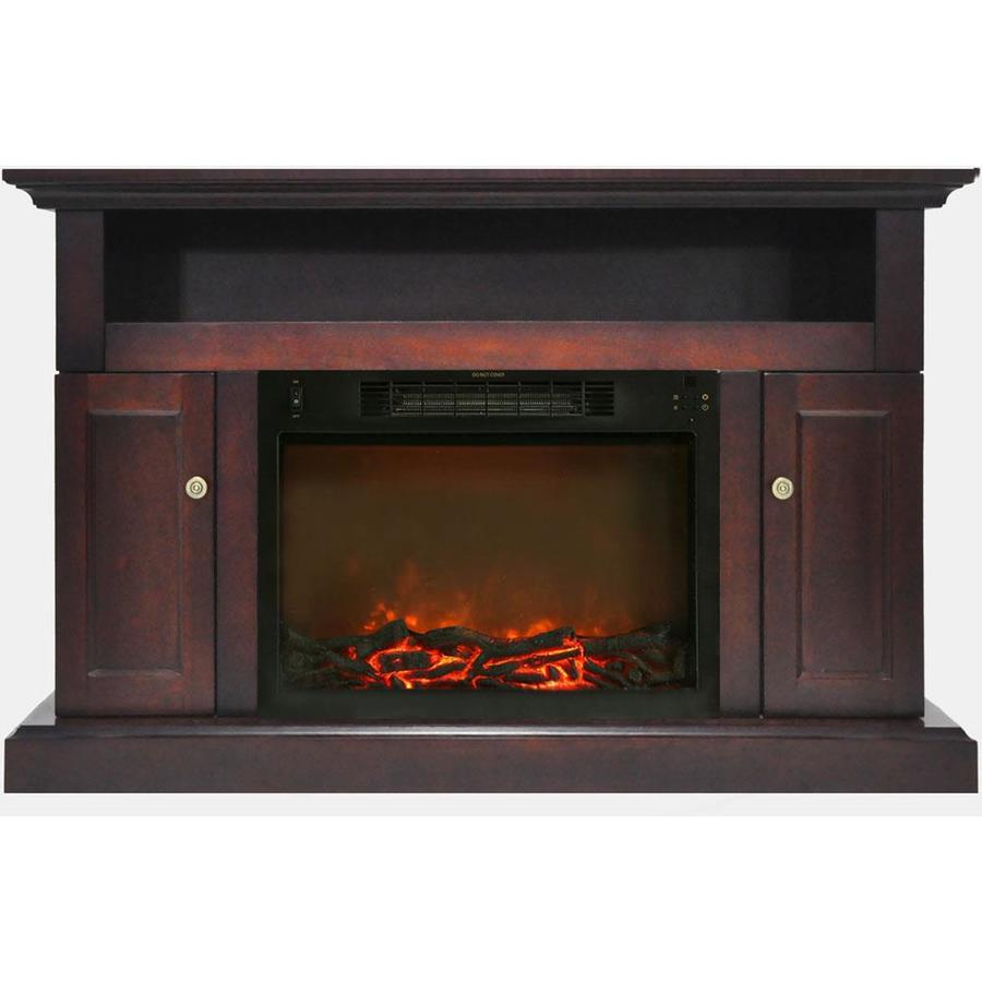 Cambridge 47 5 In W Light Fan Forced Electric Fireplace At Lowes Com