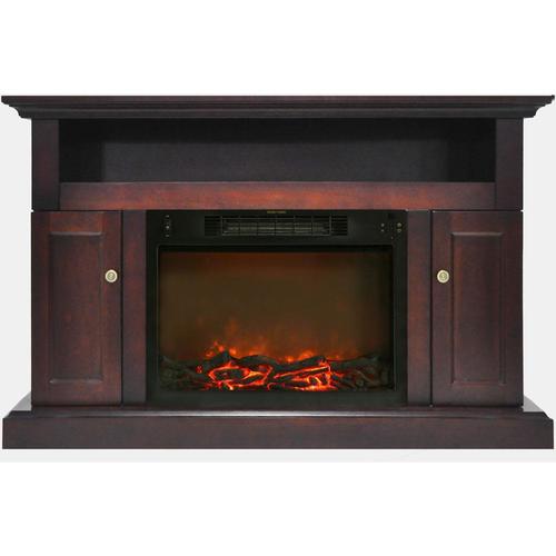 Cambridge 47.5-in W Light Fan-Forced Electric Fireplace at ...