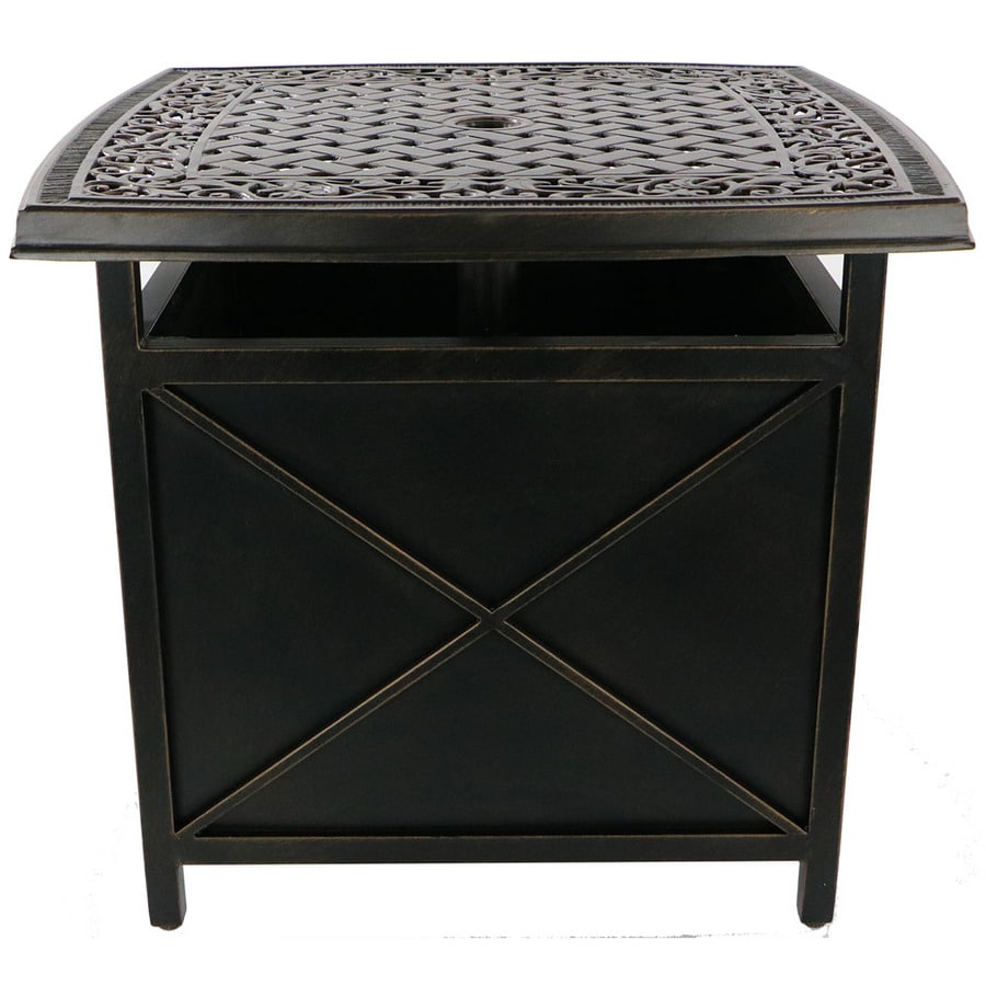 Hanover Outdoor Furniture Traditions Square End Table 26 ...