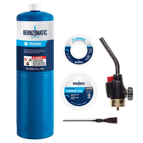 BernzOmatic Multi-Purpose Trigger-Start Plumbing Torch Kit in the ...