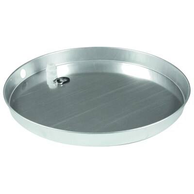 Camco 20 In Aluminum Water Heater Drain Pan With Fitting At Lowes Com
