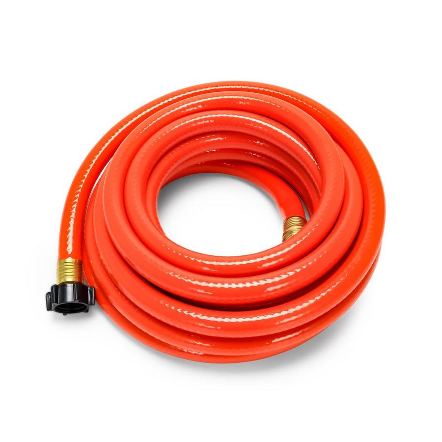 CAMCO 3/8in x 25ft HeavyDuty Hybrid Polymer Orange Hose in the