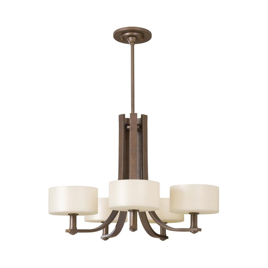 Sea Gull Lighting Sunset Drive 5-Light Corinthian Bronze Modern/Contemporary Chandelier
