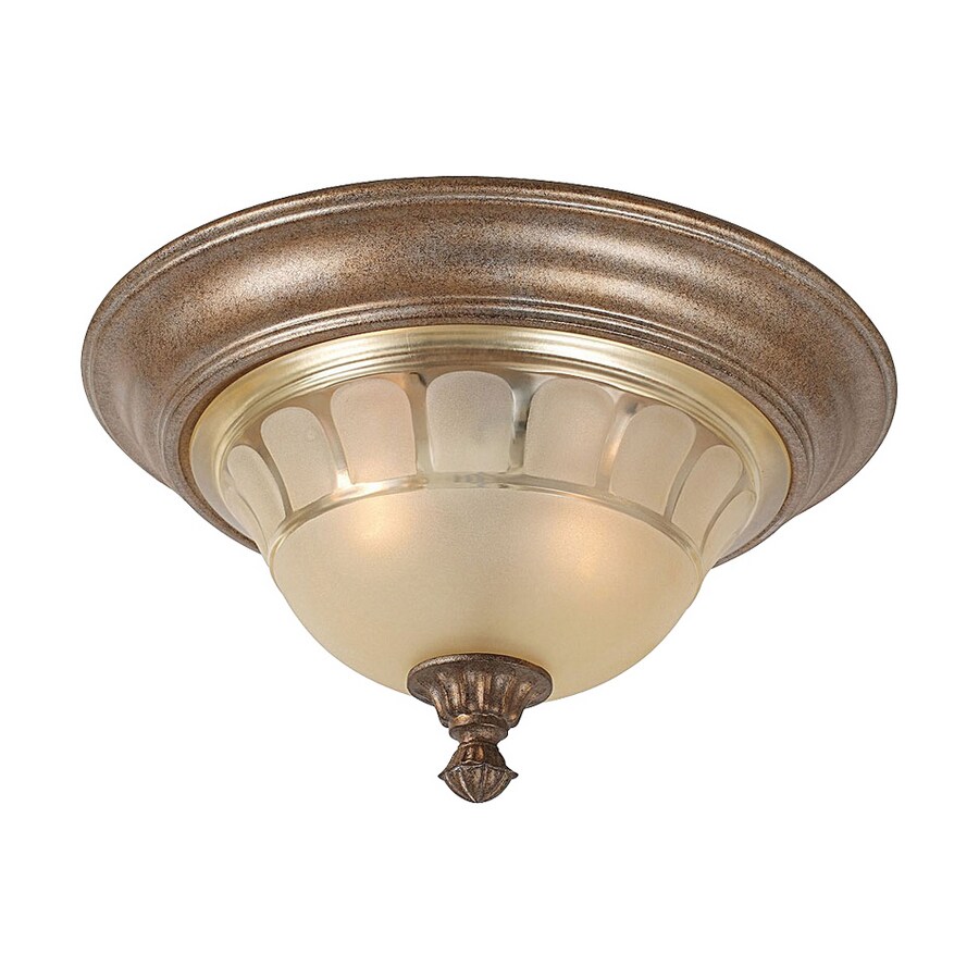 Royce Lighting RFM5128/2-83 2-Light 15.75-in Flush Mount Light
