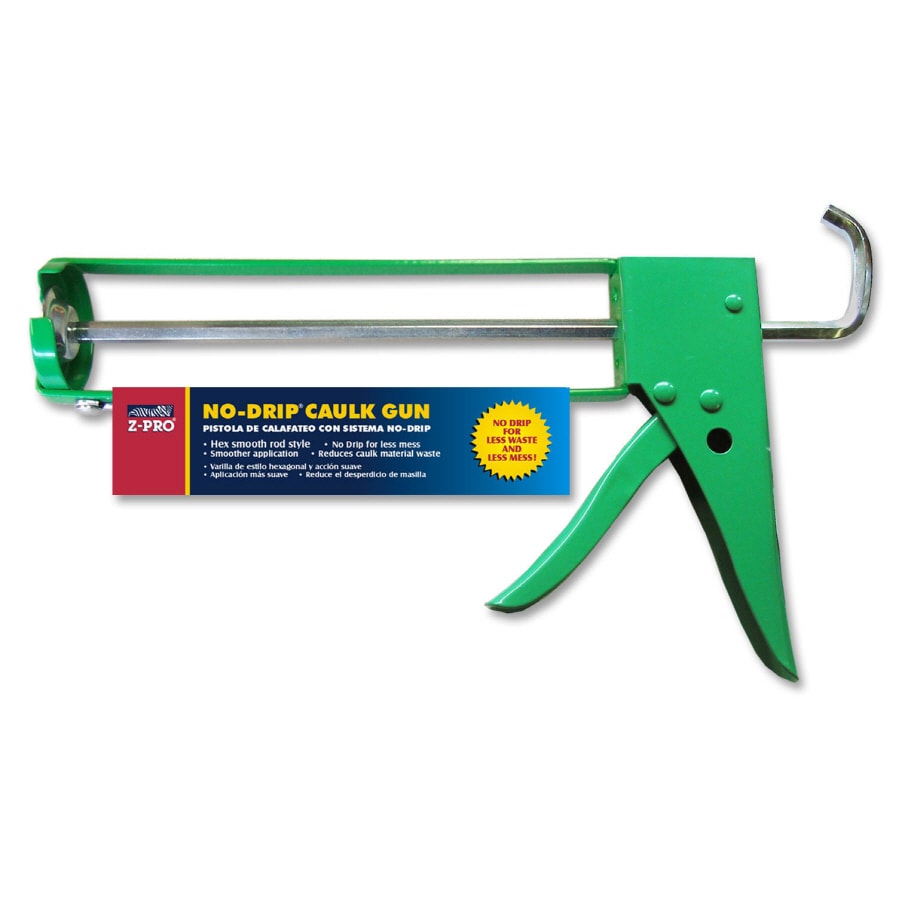ZPRO 10 oz No Drip Caulk Gun in the Caulk Guns department at