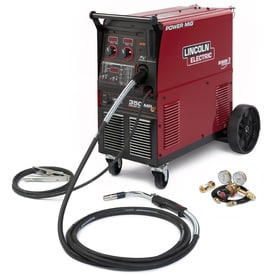 Wire Feed Welders At Lowes Lincoln Electric 240 Volt 350 Amp Mig Flux Cored Wire Feed Welder