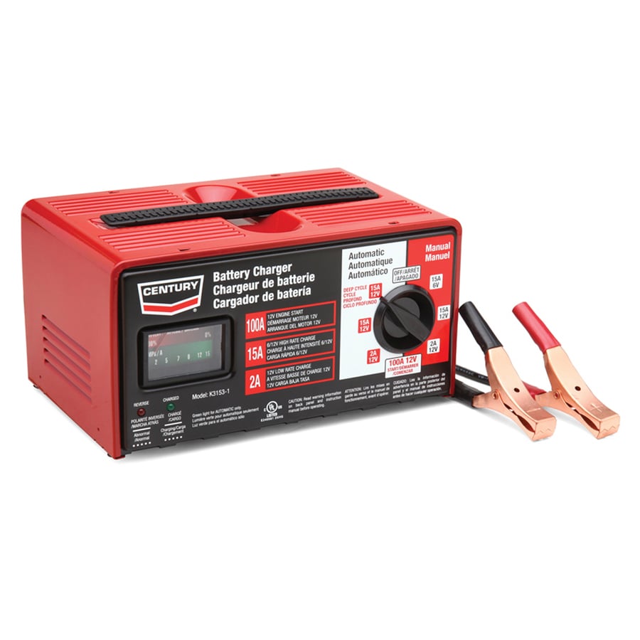 Century 100Amp Battery Charger in the Car Battery Chargers department