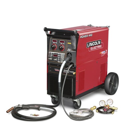 Lincoln Electric 240-Volt MIG Flux-Cored Wire Feed Welder in the Wire ...