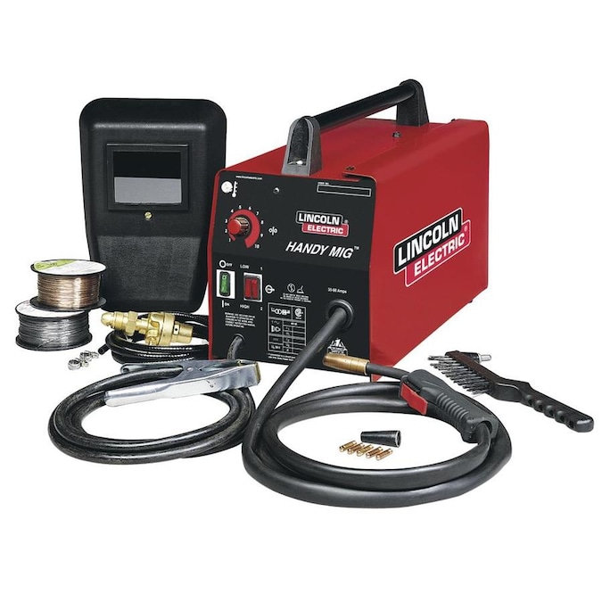Lincoln Electric 120 Volt 88 Amp Mig Flux Cored Wire Feed Welder In The Wire Feed Welders Department At Lowes Com