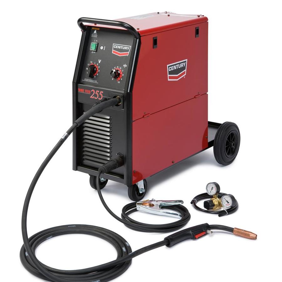 Lincoln Electric Volt Mig Flux Cored Wire Feed Welder At Lowes Com