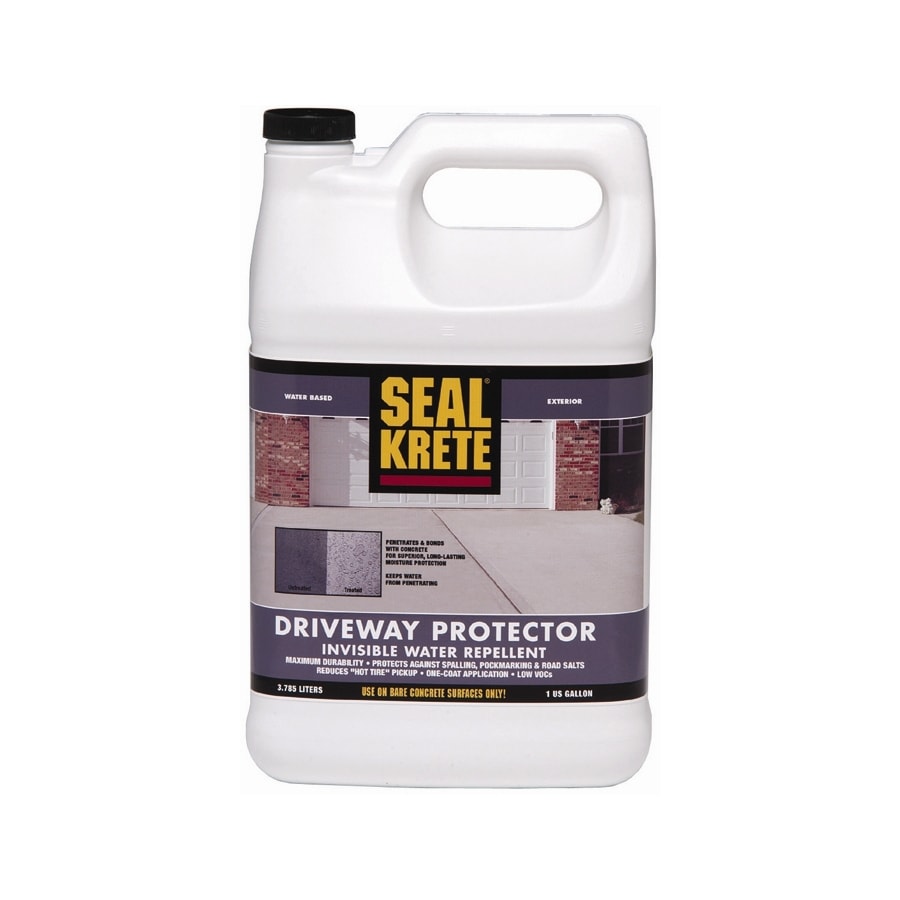 SealKrete Gallon Exterior Flat Porch and Floor Clear Paint and Primer in One at