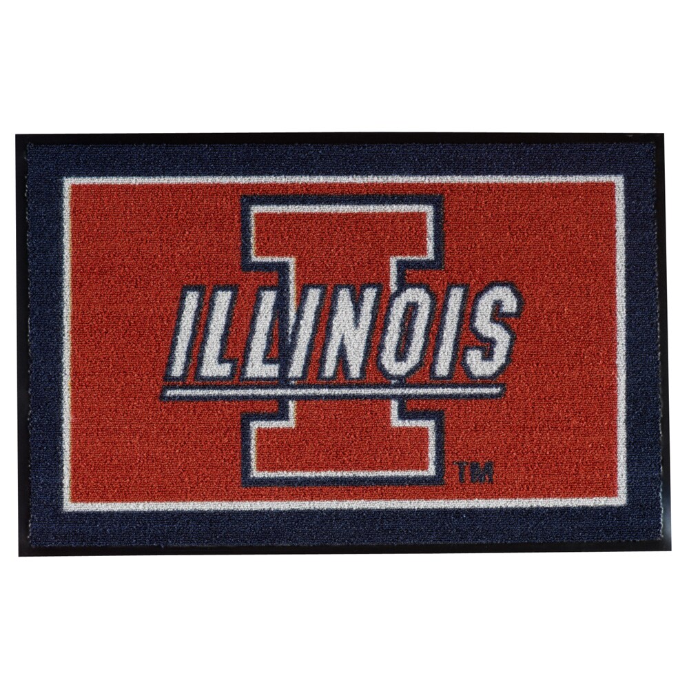 Milliken 18" x 28.1" Illinois Team Mat at