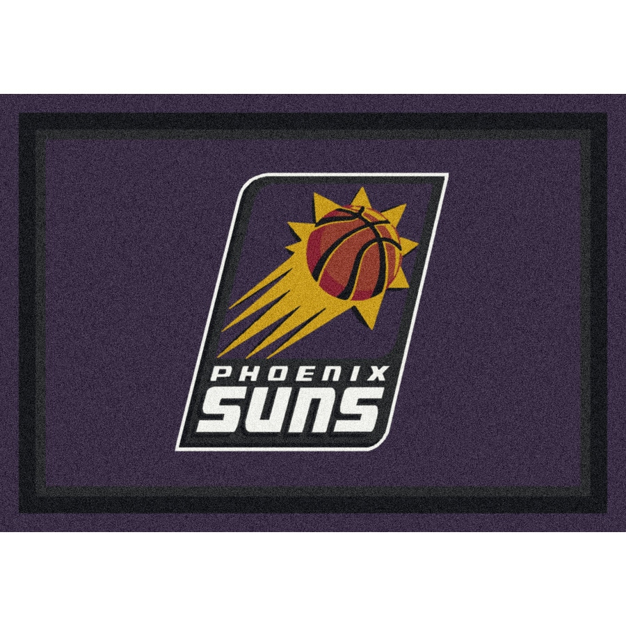 NBA Retro Phoenix Suns Purple 2 ft. x 3 ft. Starter Mat Area Rug