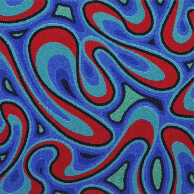 Joy Carpets Kaleidoscope Multicolor Pattern Carpet (Interior) in the