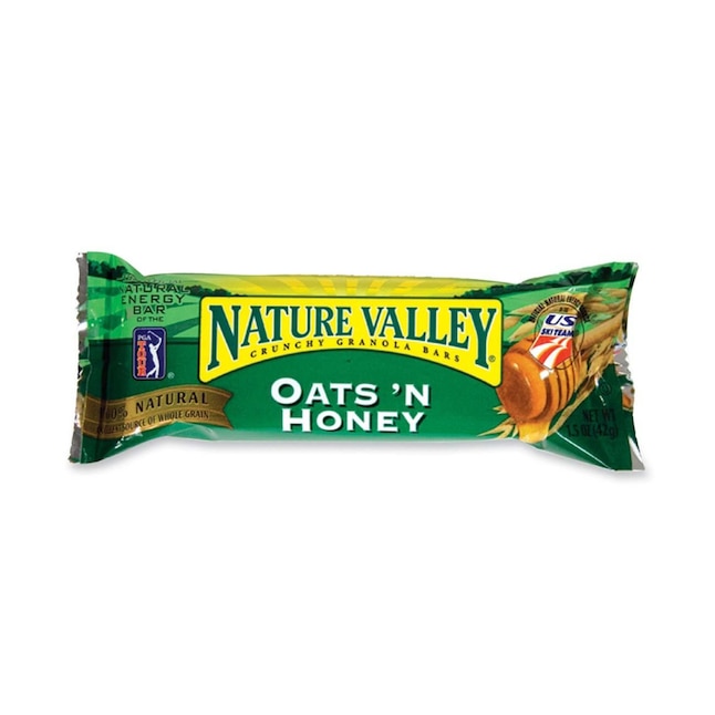 Nature Valley Honey & Oats Granola Bars - 100% Natural, Excellent Source of  Whole Grain in the Snacks & Candy department at