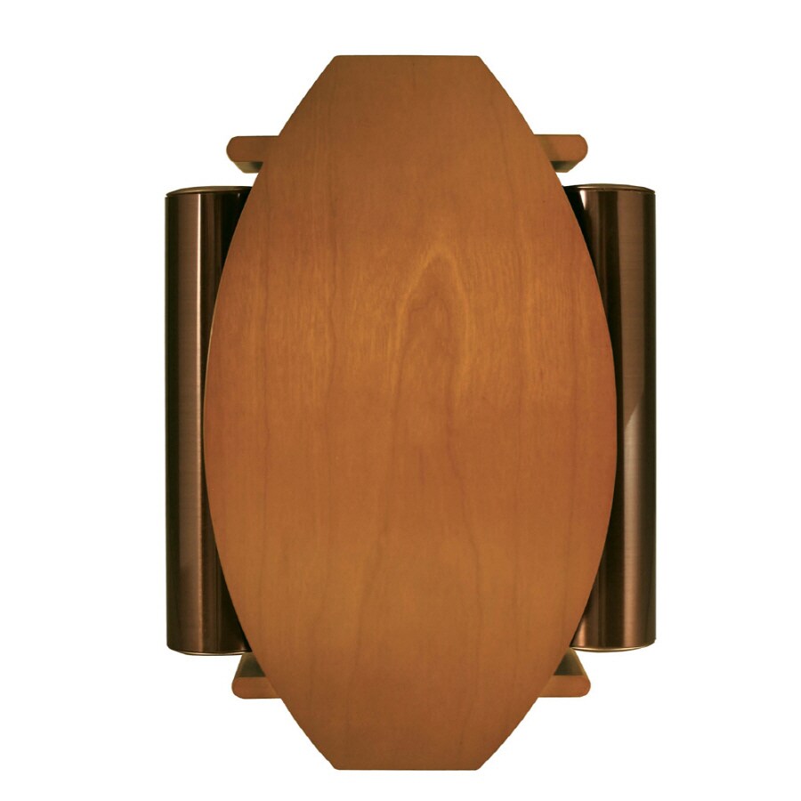 Heath Zenith Oak Stain Finish Doorbell Chime at