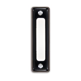 Heath Zenith Black Doorbell Button