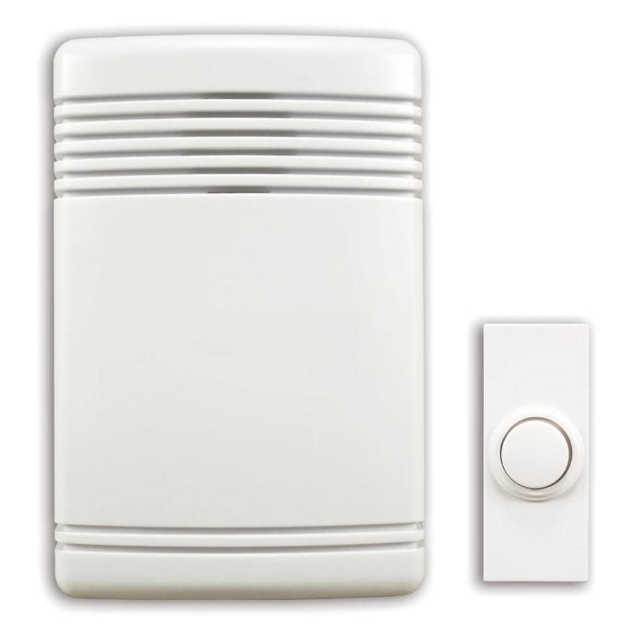 Utilitech White Wireless Doorbell Kit At Lowes Com