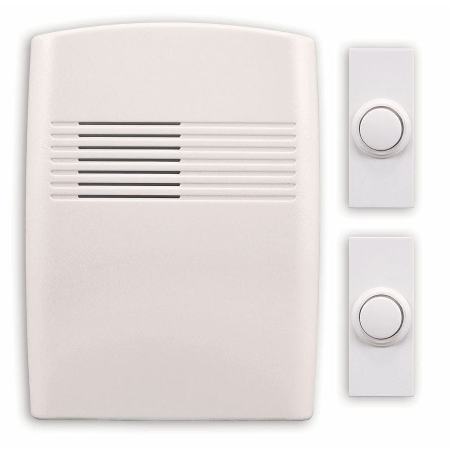 Utilitech OffWhite Wireless Doorbell Kit in the Doorbell Kits & Chimes