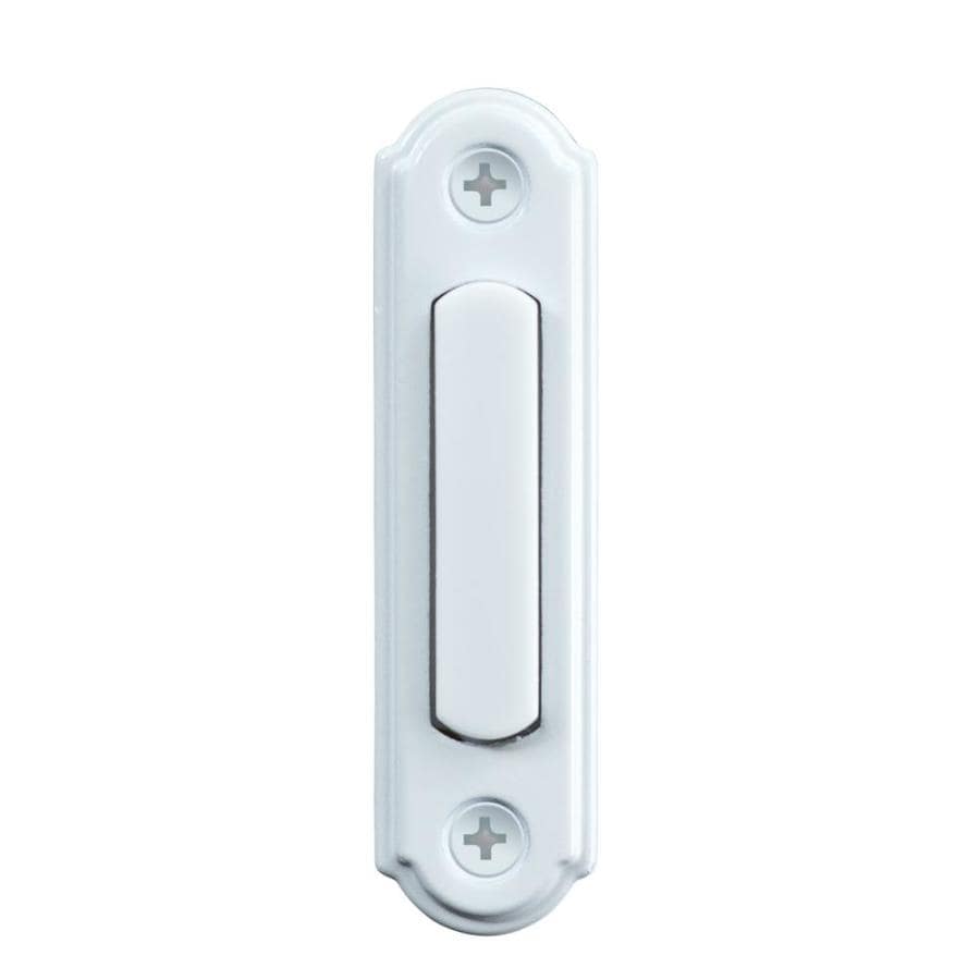 Wired White Doorbell Button