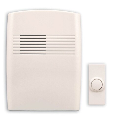 Utilitech OffWhite Wireless Doorbell Kit in the Doorbell Kits & Chimes