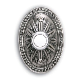 UPC 016963873018 product image for Heath Zenith Antique Pewter Doorbell Button | upcitemdb.com