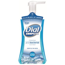 Dial Complete Antibacterial Foaming Hand Wash  Spring Water  7.5 fl oz, 8 pack 