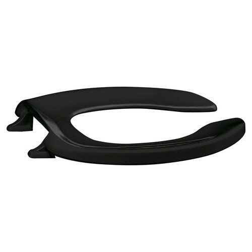 Centoco Black Elongated Toilet Seat in the Toilet Seats department at