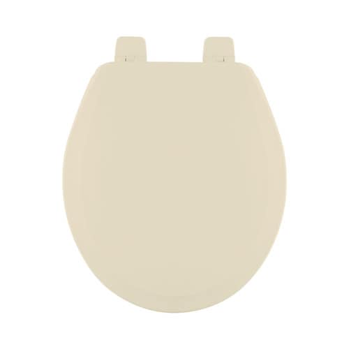 Centoco Bone Round Toilet Seat in the Toilet Seats department at