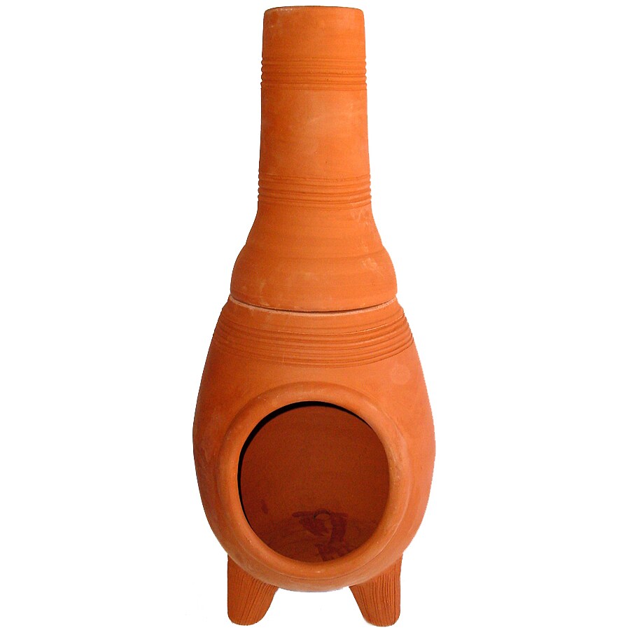 lowes clay chiminea