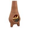 lowes clay chiminea