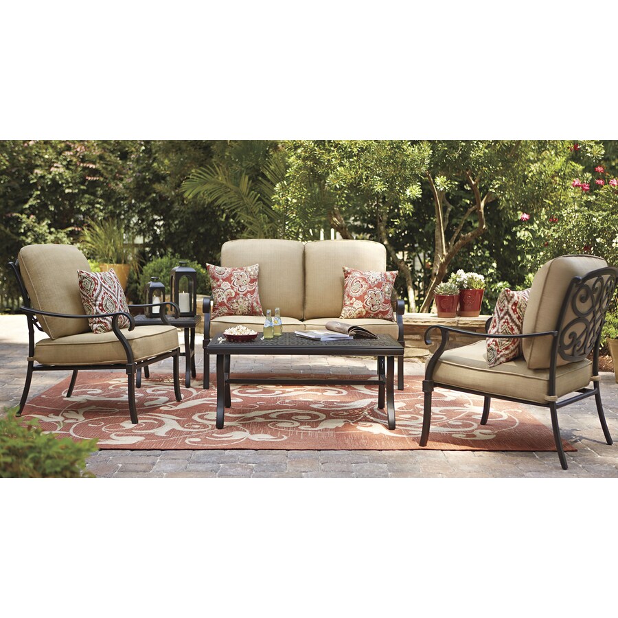 Kannapolis 8 X 10 (ft) Terracotta and Sand Indoor/Outdoor Damask Area Rug at