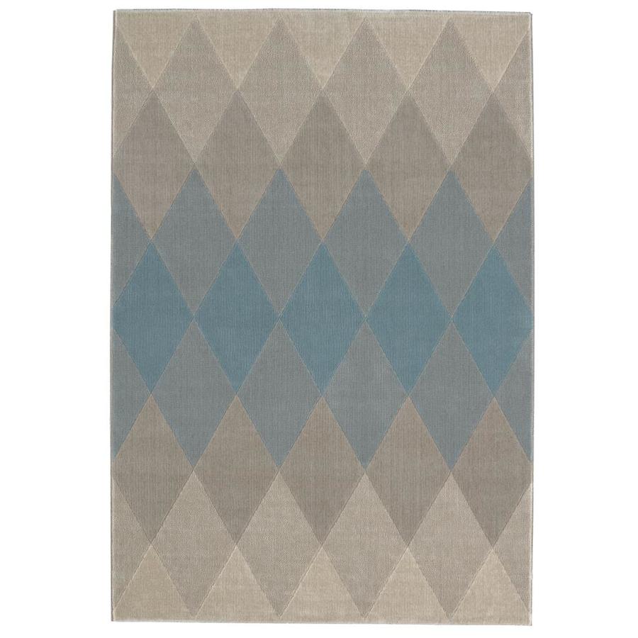 Balta Philly Light Blue 8 x 10 Light Blue Rectangular Indoor Machine