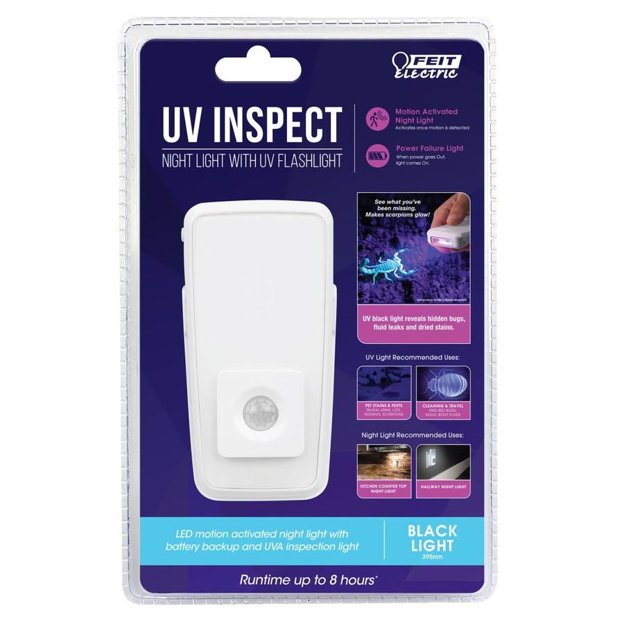 Feit Electric White LED Night Light with Auto On/Off in the Night Lights department at